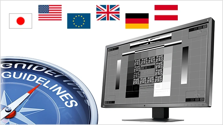 Medical Monitor QC Standards of Different Countries