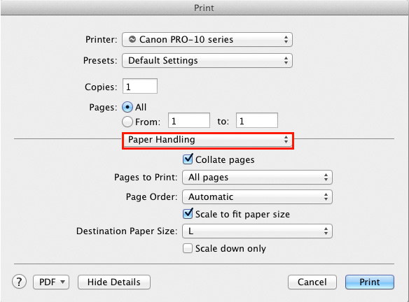 paper handling