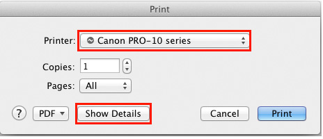 select printer