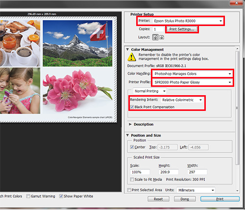 Photoshop Manages Colors