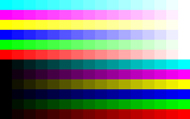 16-level color gradation (1920 × 1200 dots)