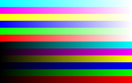 Smooth color gradation (1920 × 1200 dots)