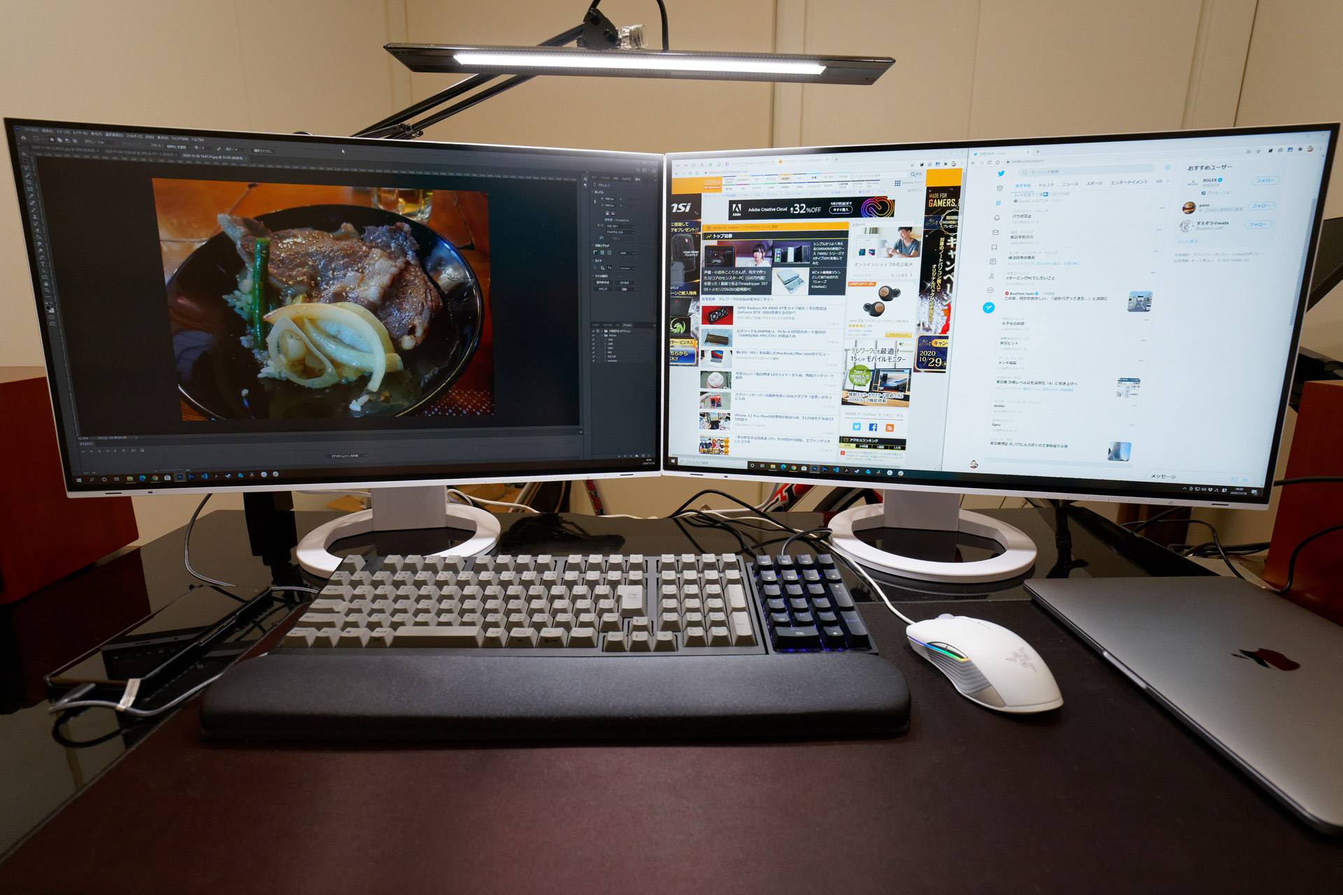 Dual monitors using Desktop 2