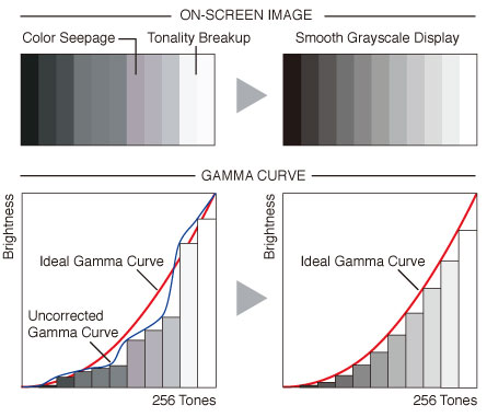 gamma adjustment