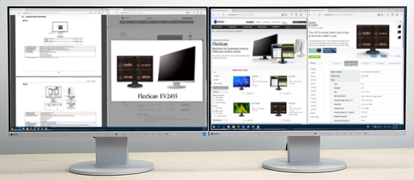 Using the convenient multi display function on Windows Using the convenient multi display function on Windows