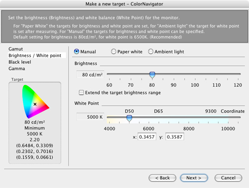 Special calibration software bundled