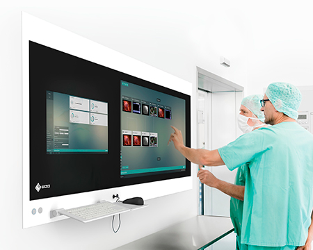 EIZO Expands Portfolio of CuratOR Surgical Panels with Additional Monitor Sizes, 8 Megapixel, and Touchscreen Options