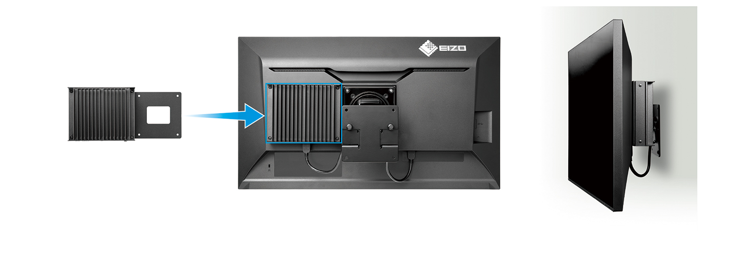 Minimal Footprint for Mounted Solutions