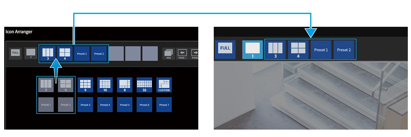 Live Image Menu Customization