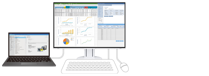 Monitor Eizo FlexScan EV2457 biały