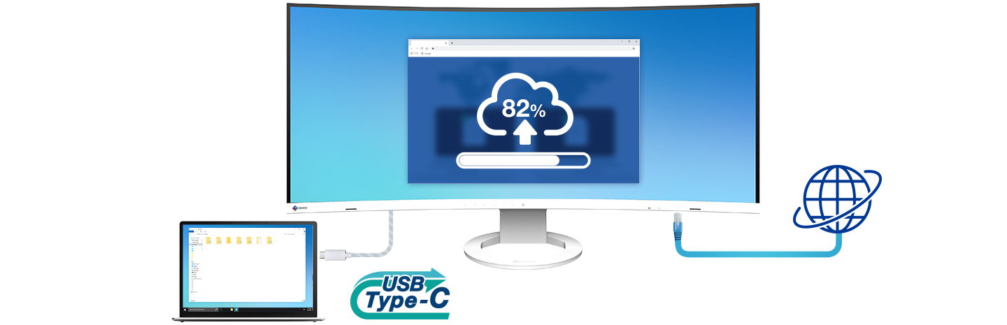 Network Connection via USB Type-C