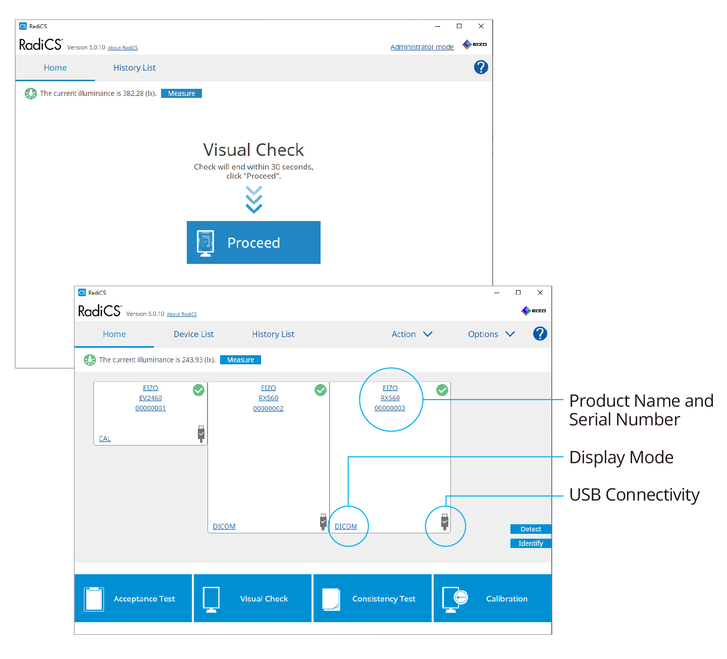 Improved User-Interface and Enhanced Operability