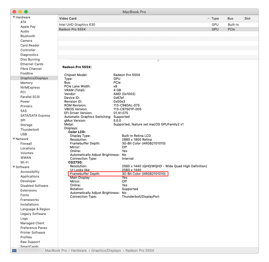 Check the System Report of Apple. Please refer to the 2.2 for M1 Mac.