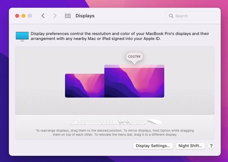 How to Set Up Multiple Monitors in macOS Monterey (12)